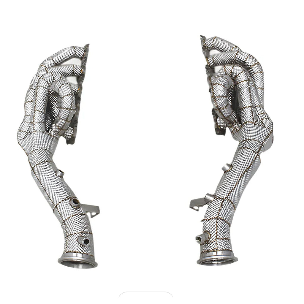 304 Stainless Exhaust Heatshield Header Manifold for Lamborghini Huracan STO EVO Spyder 5.2L