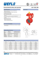 Fire Protection Pressure Reducing Valve