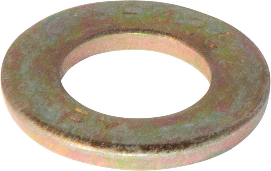 3/4 F436 Flat Washer Yellow Zinc Plated
