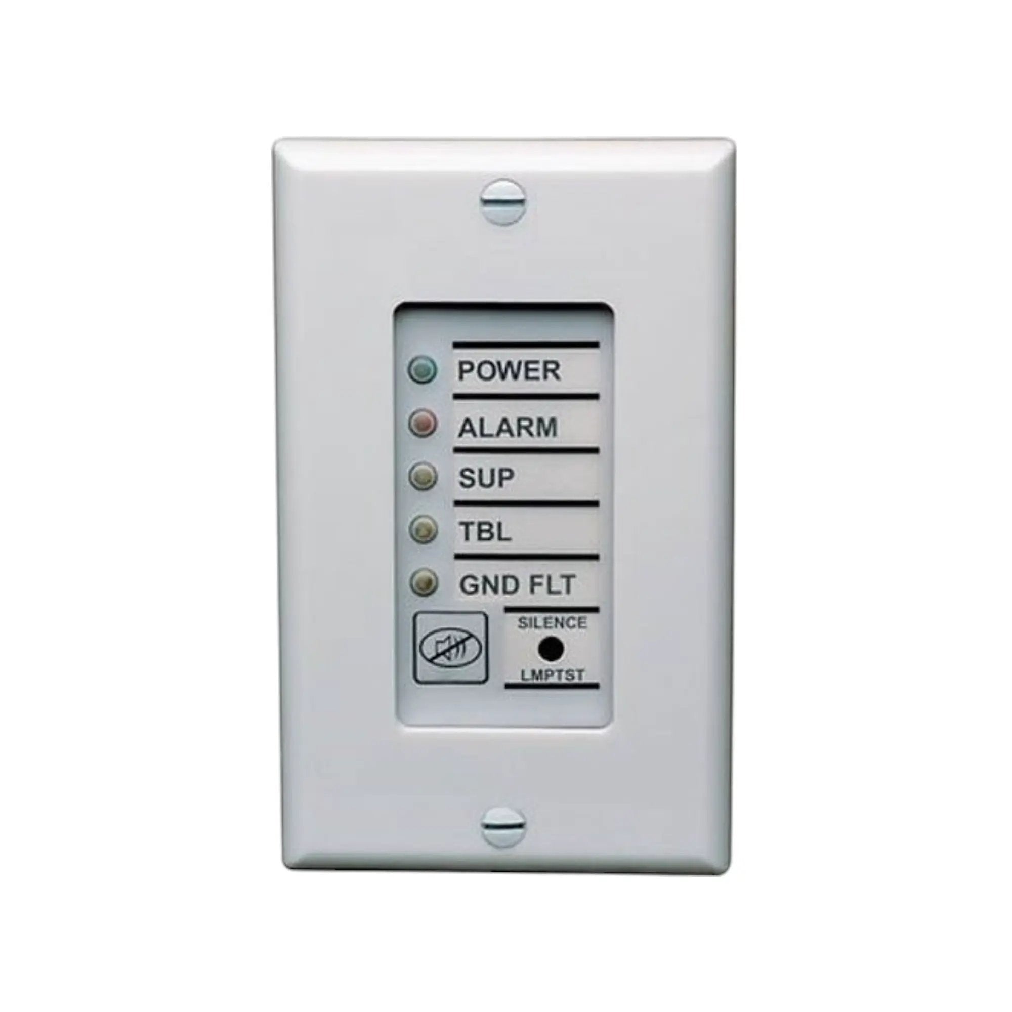 Kidde Remote Annunciator Wall Plate One Gang White Fire Alert