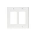Kidde Remote Annunciator Wall Plate Two Gang White UL/FM Approved