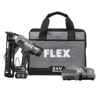 FLEX FX4311B-1A 15Ga Angled Nailer Kit (1x2.5Ah Battery+160W Charger)