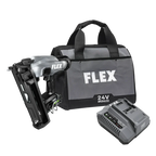 FLEX FX4321A-1A 16Ga Angled Nailer Kit (1x2.5Ah Battery+160W Charger)