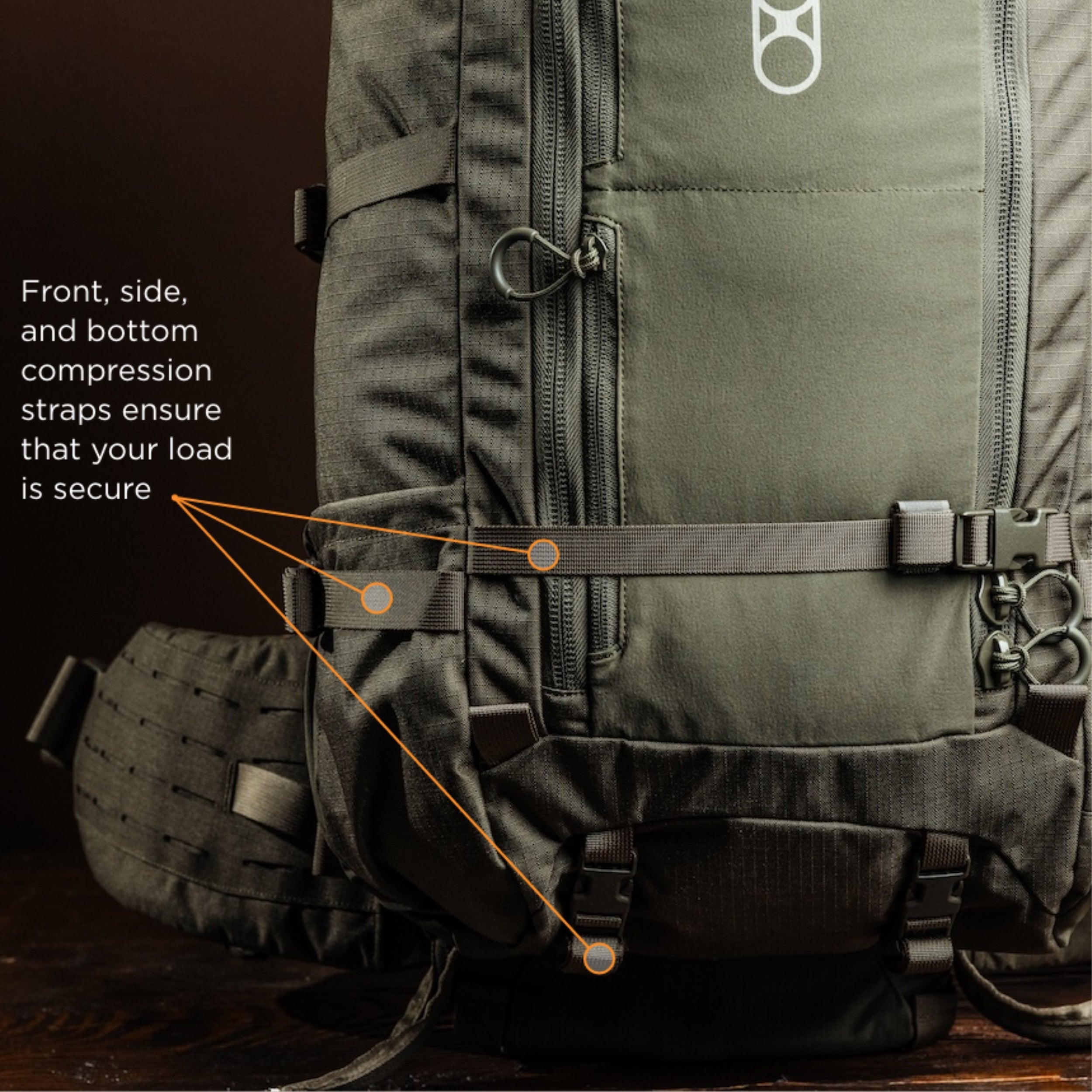 Eberlestock Brooks 3500 - Lightweight w/ Hydration Bladder Sleeve & Zippered Front Pockets
