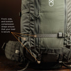 Eberlestock Brooks 7000 - Lightweight w/ EMOD Lid & Hydration Bladder Sleeve