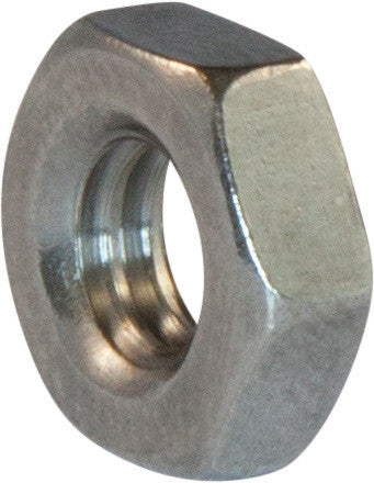 3/8-24 Hex Jam Nut 18-8 Stainless Steel