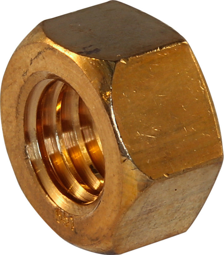 1-8 Finished Hex Nut Silicon Bronze