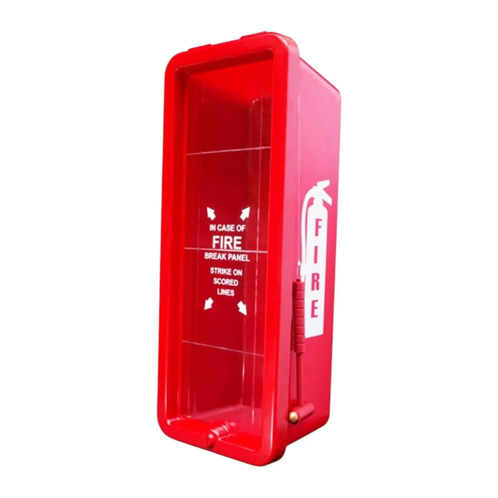 Fire Extinguisher Cabinet 10 lb Red for Easy Access
