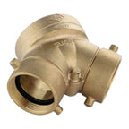 Fire Department Connection (FDC) Brecco 4" x 2.5" x 2.5" Brass Connection for Fire Sprinkler Systems