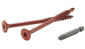 FastenMaster FlatLok 4" Structural Wood Screw 50 pc box
