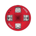 Kidde Ceiling Horn Strobe 15-115cd Red Fire Alarm for Commercial Safety
