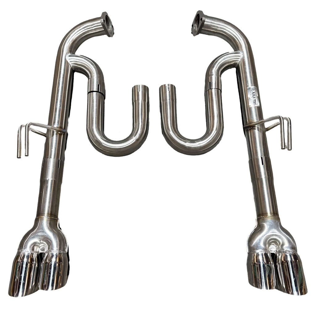 3" Axle Back Exhaust For Pontiac G8 GT GXP 6.0L 3.5" Quad Tips High Flow 304ss