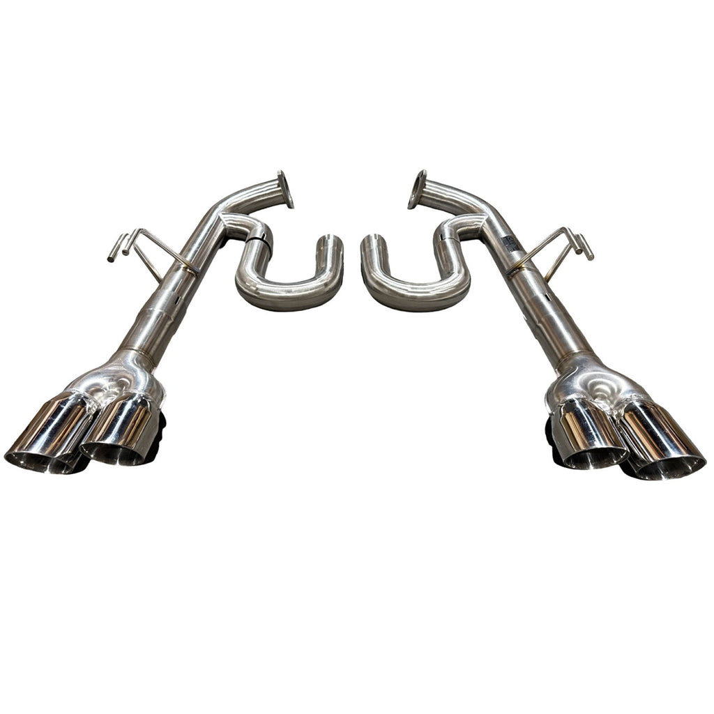 3" Axle Back Exhaust For Caprice PPV 6.0L 3.5" Quad Tips High Flow 304ss