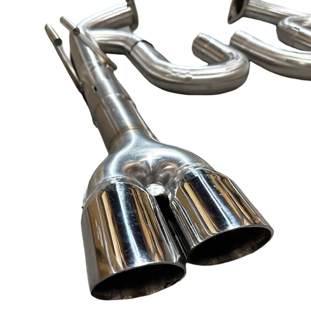 3" Axle Back Exhaust For Caprice PPV 6.0L 3.5" Quad Tips High Flow 304ss