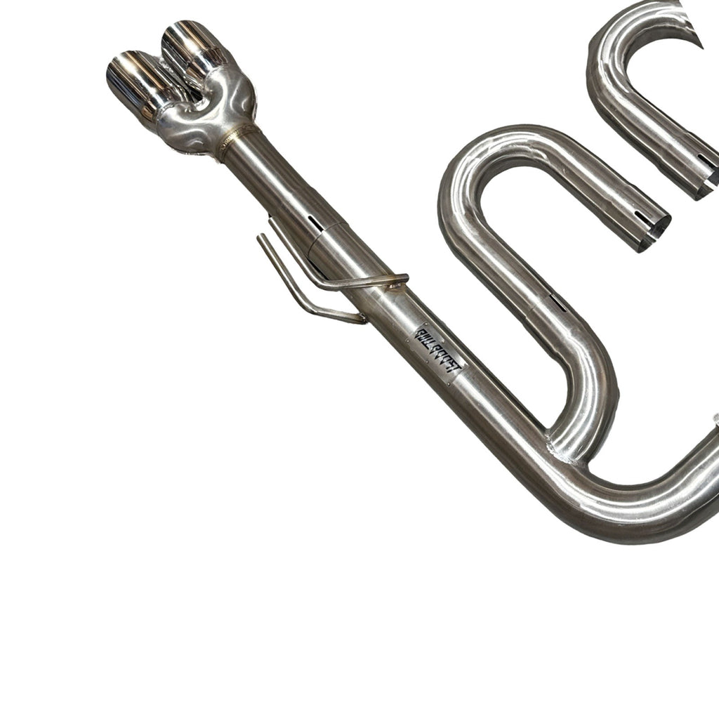 3" Axle Back Exhaust For Caprice PPV 6.0L 3.5" Quad Tips High Flow 304ss