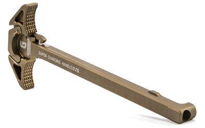 Geissele Automatics Super Charging Handle |  Desert Dirt Color |  Fits AR 15 |  Product Finishes |  Shade Variations and Other Imperfections Are Normal Due to the Manufacturing Process