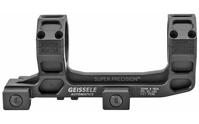 Geissele Automatics Super Precision |  Mount |  30mm |  Black Color |  Anodized Finish