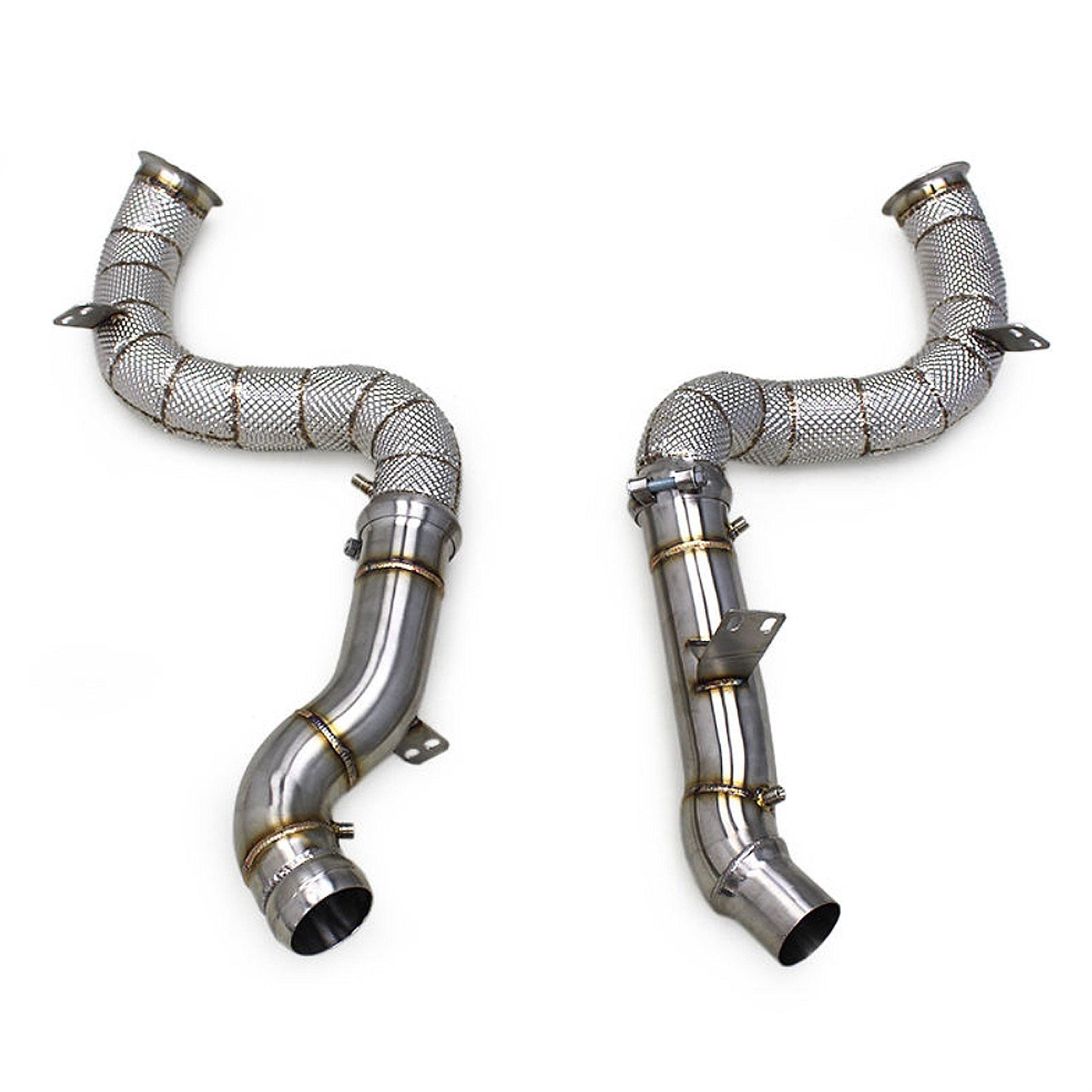 High Flow Race Stainless Downpipe for Mercedes Benz GLE63 AMG 4.0TT W166 W167
