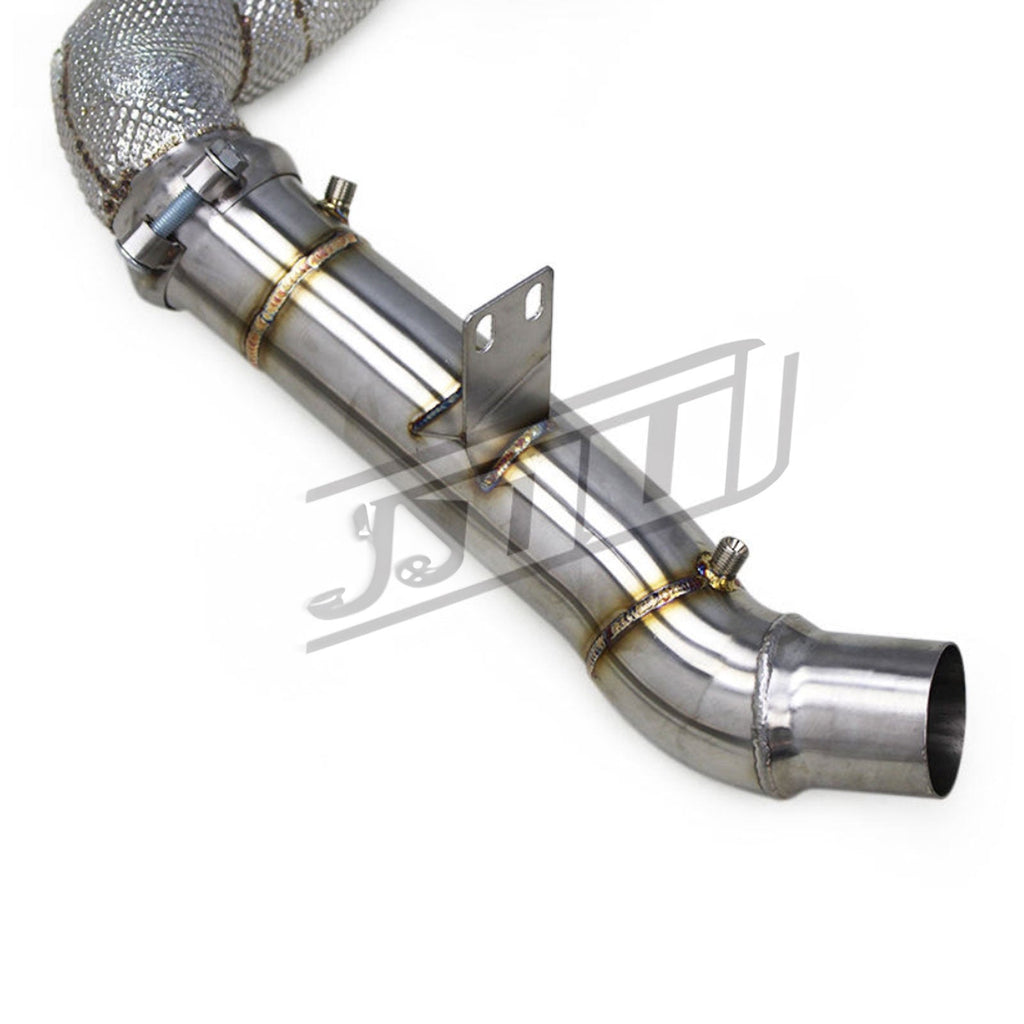 High Flow Race Stainless Downpipe for Mercedes Benz GLE63 AMG 4.0TT W166 W167