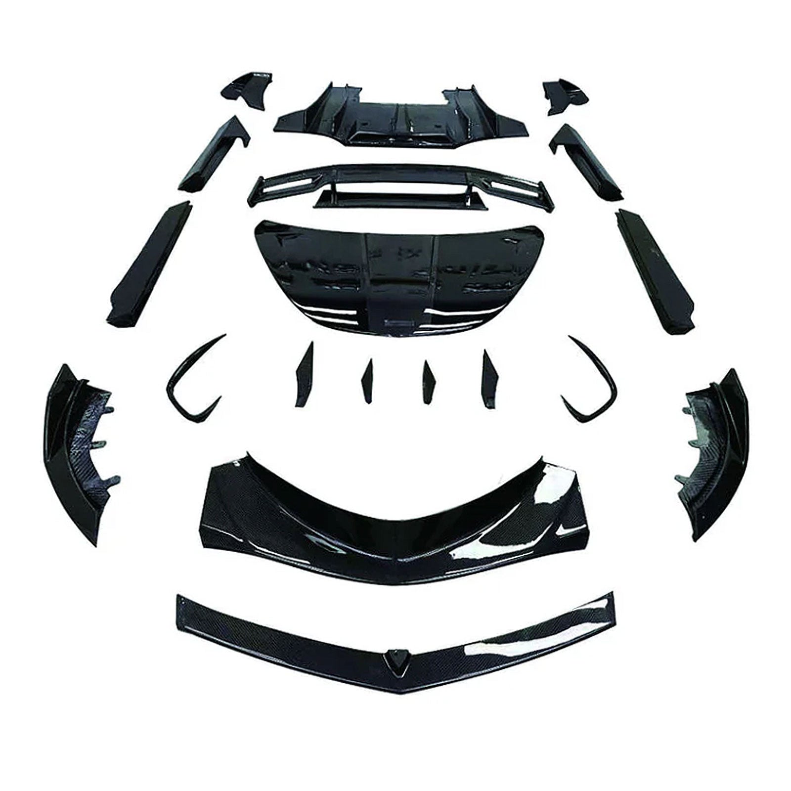 AM Style Dry Carbon Fiber Aero Kit for McLaren GT BBP ELITE