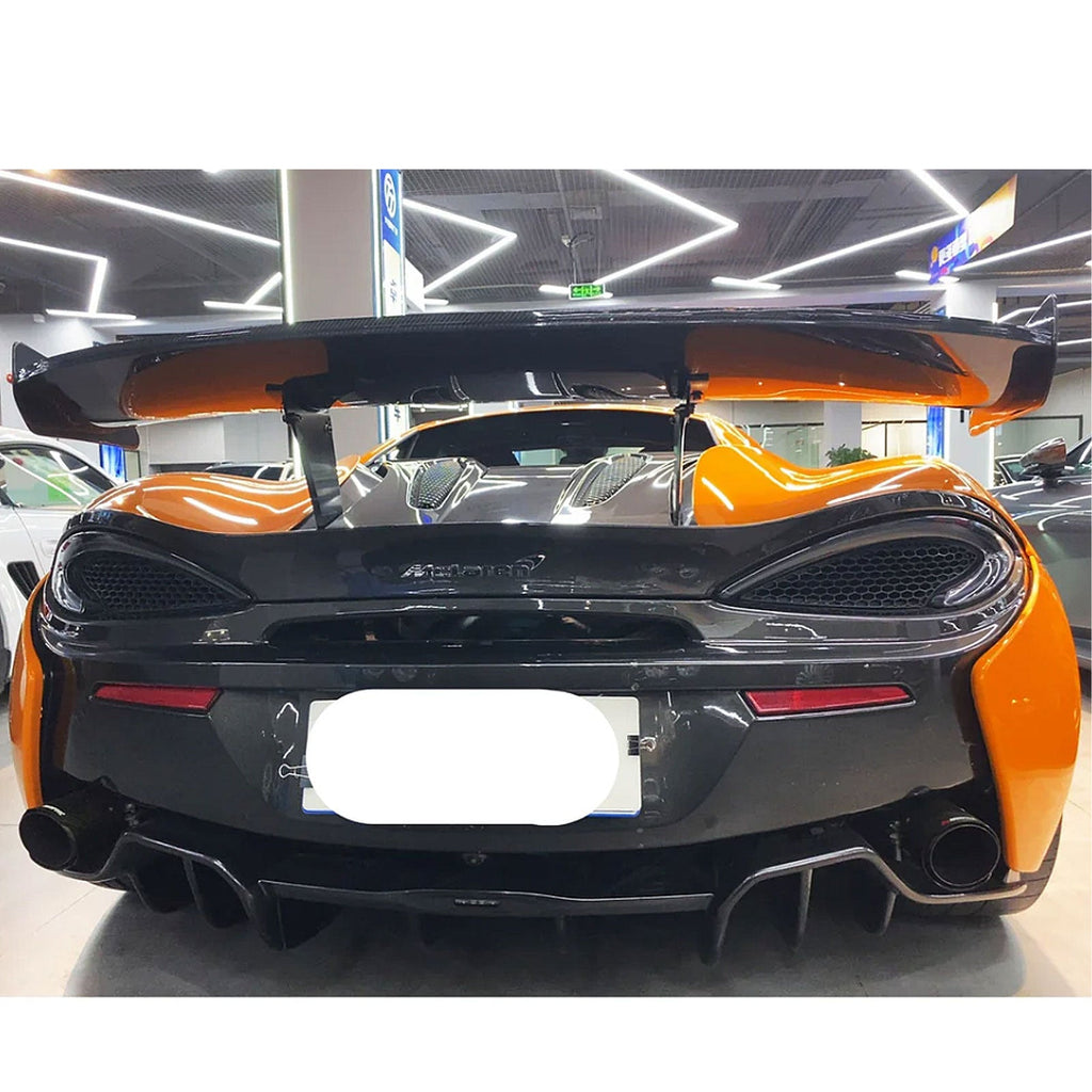 Dry Carbon Fiber GT4 Wing Spoiler for McLaren 570S