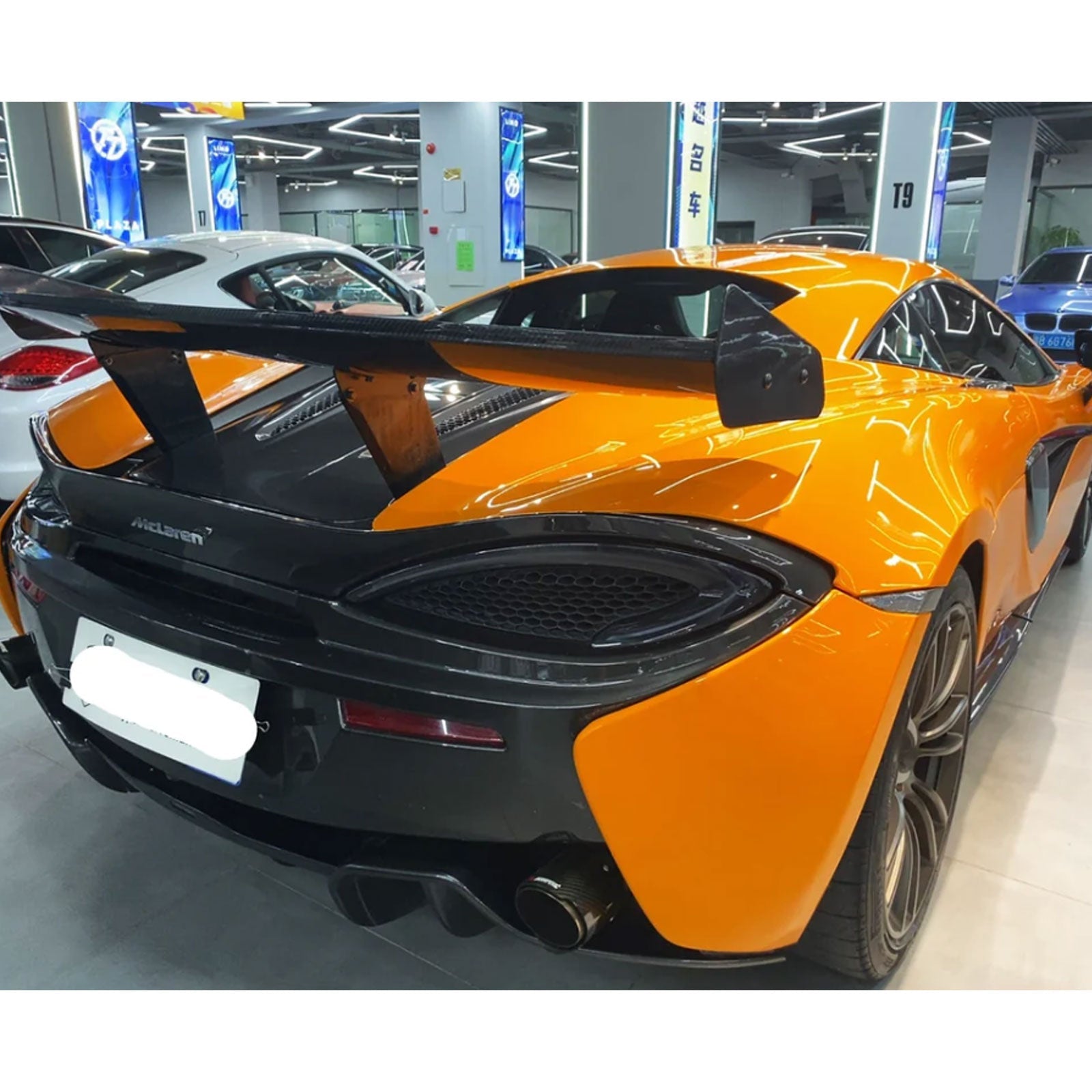 Dry Carbon Fiber GT4 Wing Spoiler for McLaren 570S