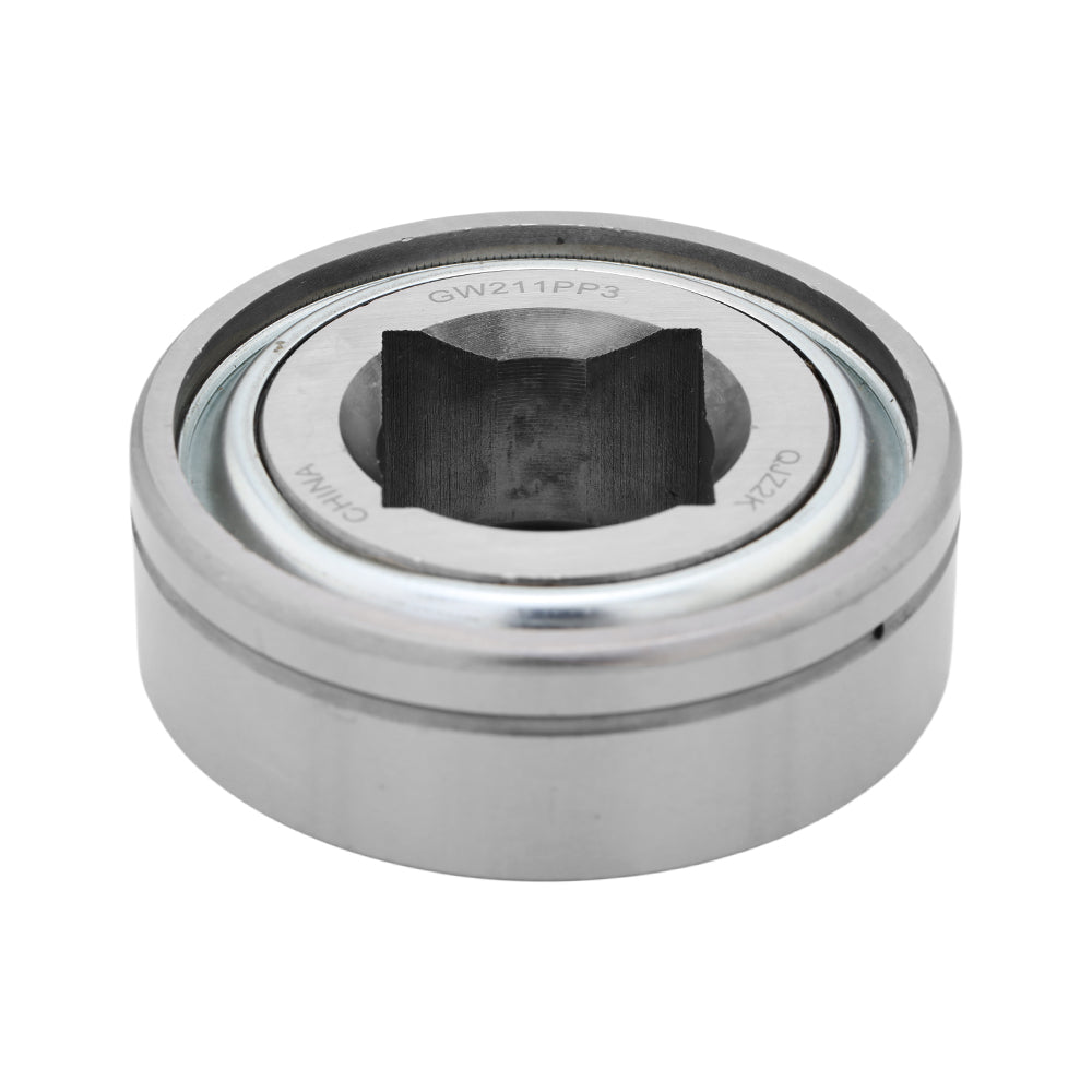 GW211PP3 - Agricultural Bearing, 1.531 in Bore (ID) - Square Bore