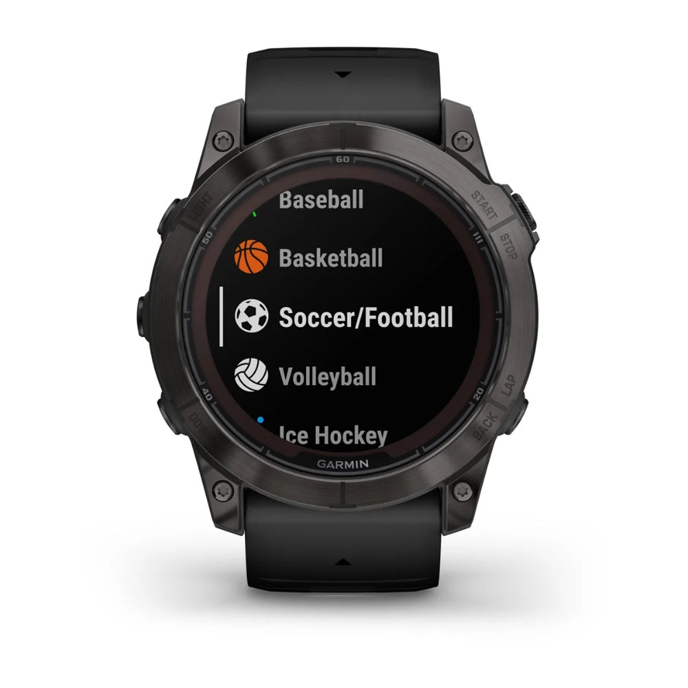 Garmin Fenix 7X Pro Solar Sapphire - Solar Powered Smartwatch w/ GPS & ECG