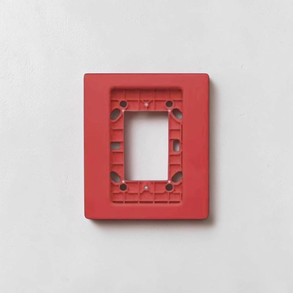 Genesis LED EG1 Wall Trim Plate Red Compact Fire Safety System