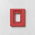 Genesis LED EG1 Wall Trim Plate Red Compact Fire Safety System