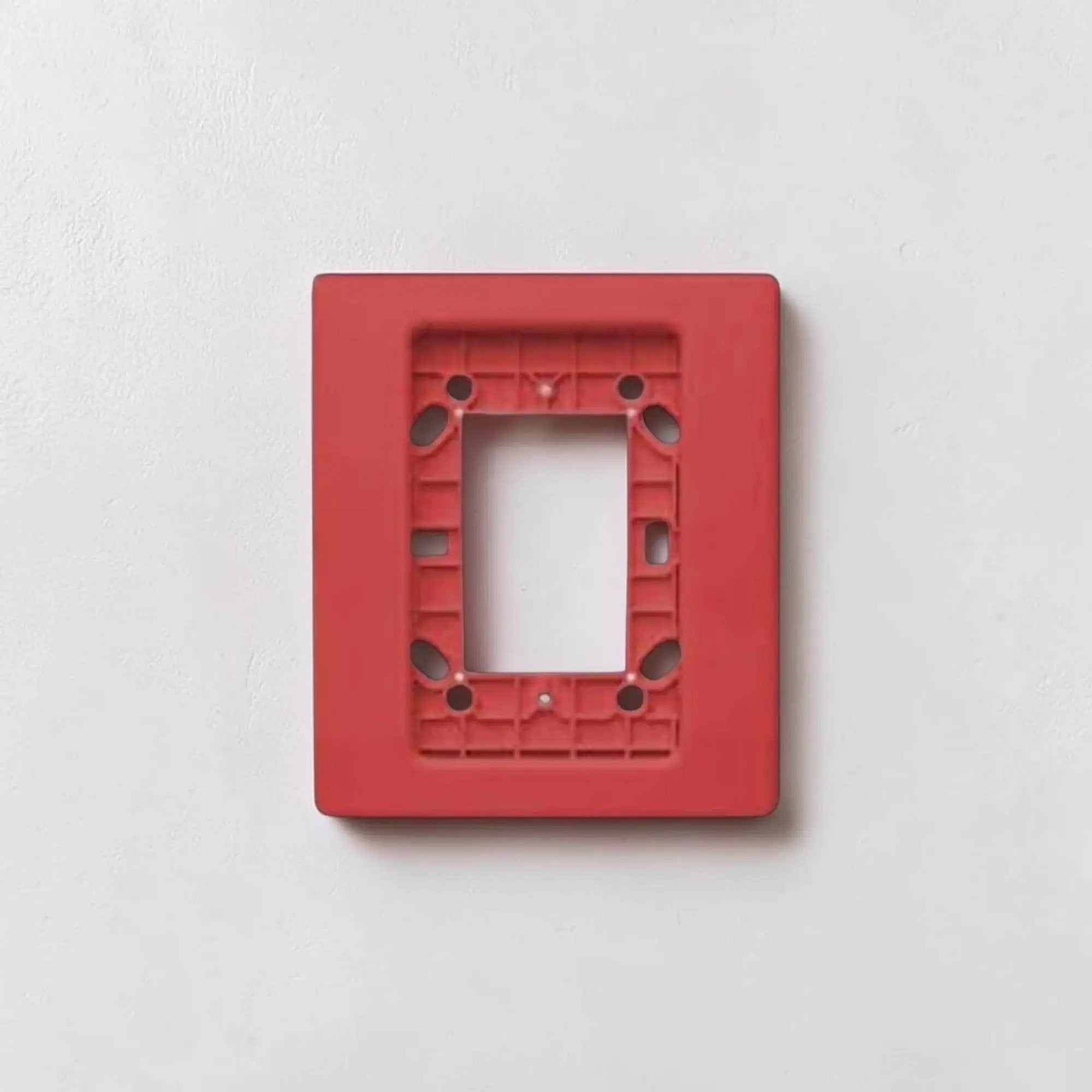 Genesis LED EG1 Wall Trim Plate Red Compact Fire Safety System