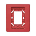 Genesis LED EG1 Wall Trim Plate Red Compact Fire Safety System