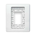 Genesis LED EG1 Wall Trim Plate White UL/FM Approved Safety