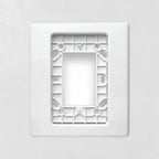 Genesis LED EG1 Wall Trim Plate White UL/FM Approved Safety