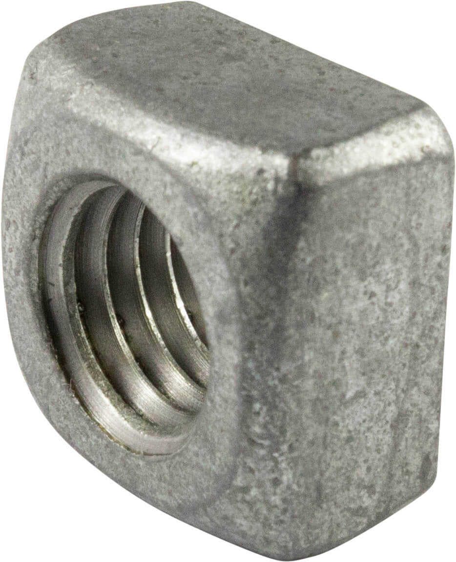 1 1/2-6 Grade 2 Square Nuts Hot Dipped Galvanized