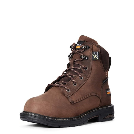 Women's 6 in Composite Toe 6-Inch Work Boot, Oily Distressed Brown, 5 1/2, M, 10033995