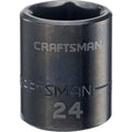 Sockets, 1/2" Drive 24mm Metric Impact S