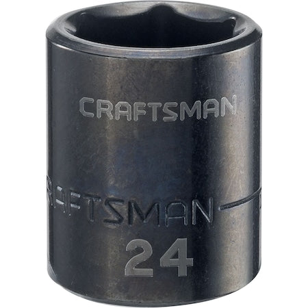 Sockets, 1/2" Drive 24mm Metric Impact S