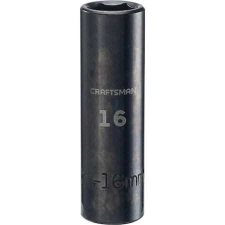 Sockets, 1/2" Drive 16mm Metric Deep Imp