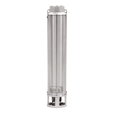 Submersible Well Pump Head, 1 hp, Not Applicable Wires, Not Applicable, 5 Stages, 35 gpm