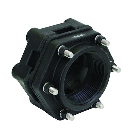 BulkheadTankFitting,PP,3in,3in