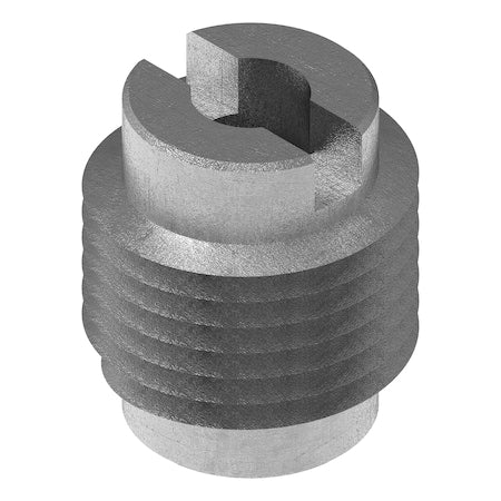 Knife Thread Insert, M3-0.50 Int Thrd Sz, 9.525 mm L, 6.35 mm Dia., 18-8 SS, Plain, 10 PK