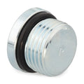 Hollow Hex Plug, 316 Stainless Steel, 1/4 in Male SAE-ORB, 7/16 in Overall Length