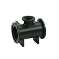 PP, Tee, 2 in Flange,  Flange