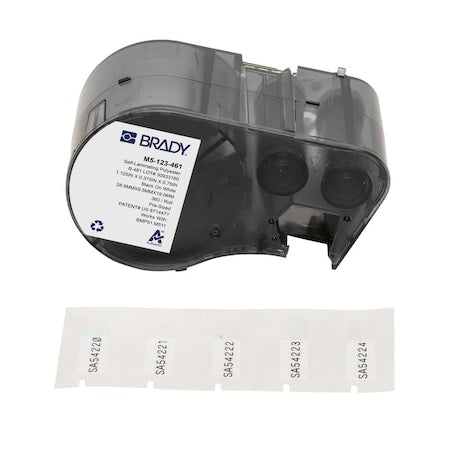 Label/RibbonCartridge,White,1-1/8inW