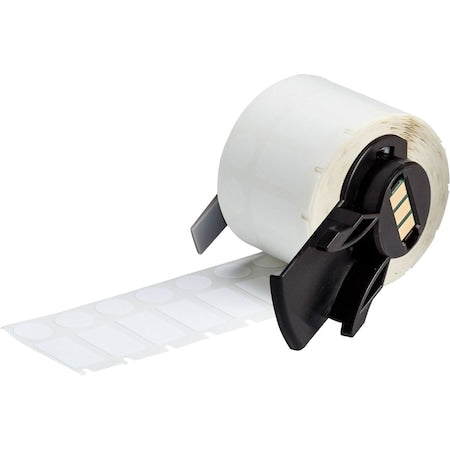 Pre-Cut Label Stock Roll, Clear, Gloss