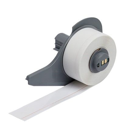ContinuousLabelStock,White,Matte,3/4inW
