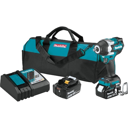 Impact Wrench Kit, 18 V DC, Square