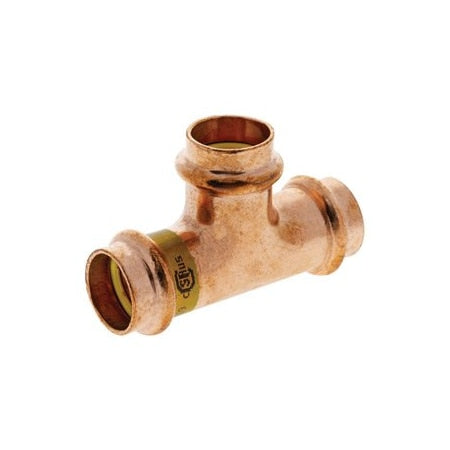 Tee, Copper, Press-fit 1", 3/4", 1/2"