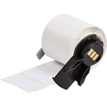 WraparoundLabel,White,Vinyl,1-1/2inW